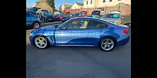Used 2015 BMW 4 Series M Sport Blue - Interior and Exterior details 7