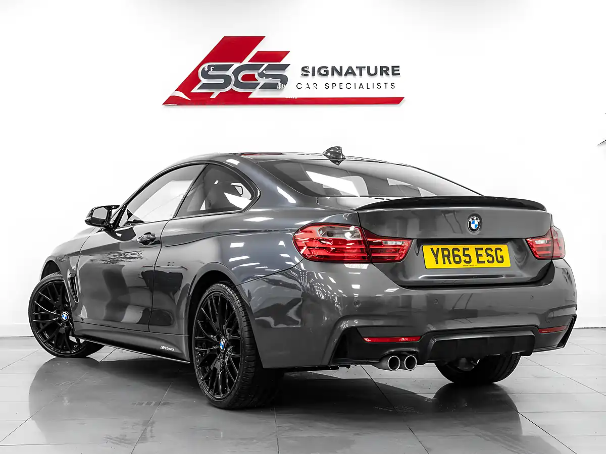 Used 2015 BMW 4 Series M Sport Coupe Mineral Grey - Interior and Exterior details 3