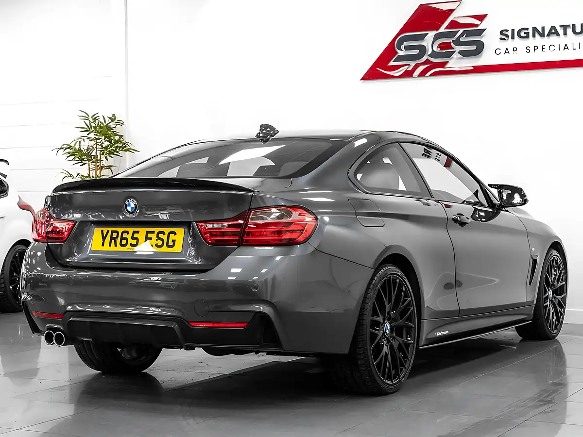 Used 2015 BMW 4 Series M Sport Coupe Mineral Grey - Interior and Exterior details 4