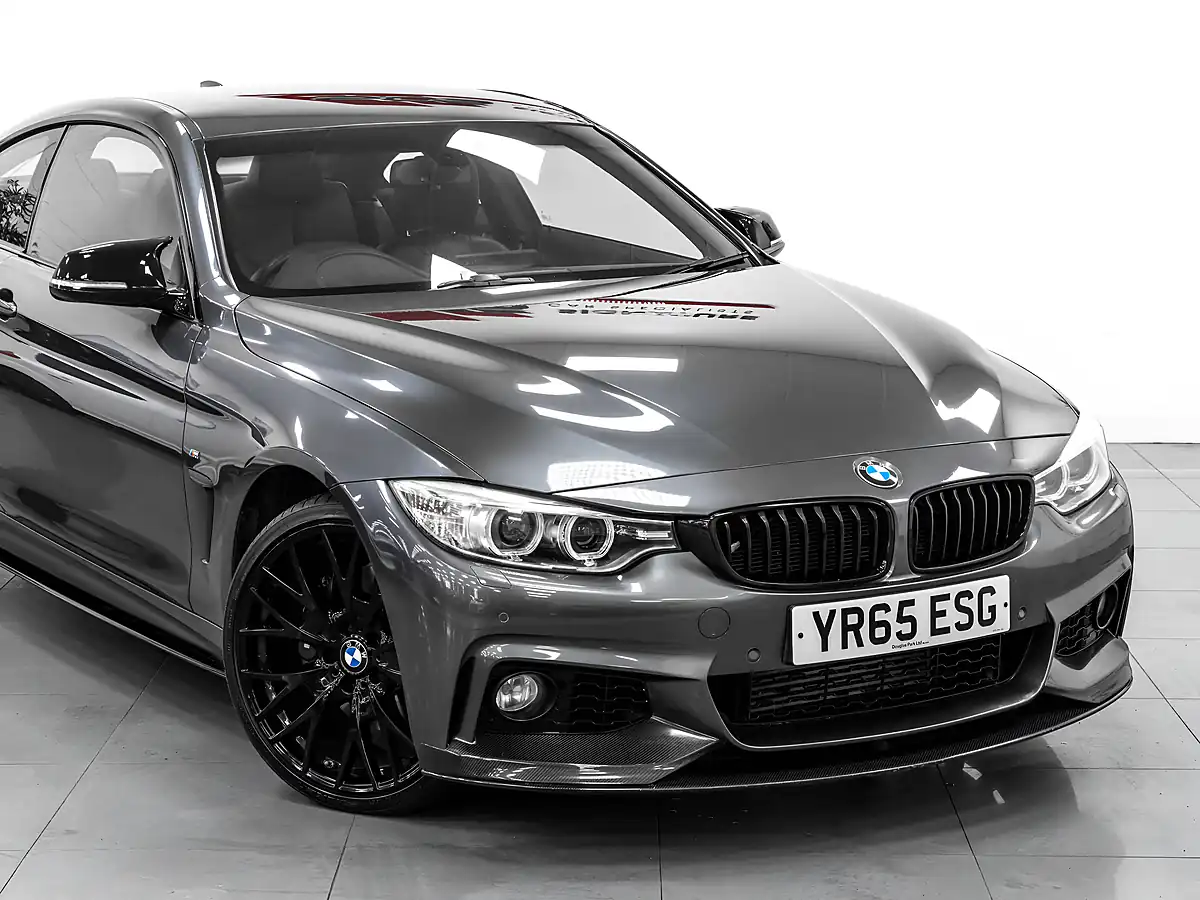 Used 2015 BMW 4 Series M Sport Coupe Mineral Grey - Interior and Exterior details 9