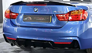 Used 2015 BMW 4 Series M Sport Estoril Blue - Interior and Exterior details 12