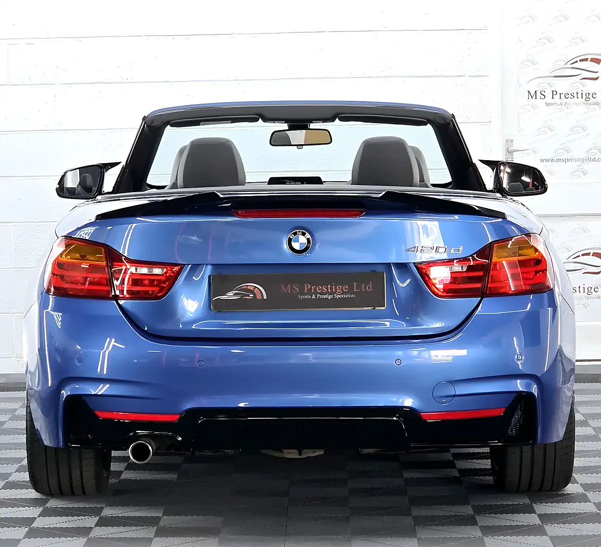 Used 2015 BMW 4 Series M Sport Estoril Blue - Interior and Exterior details 15