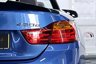 Used 2015 BMW 4 Series M Sport Estoril Blue - Interior and Exterior details 16
