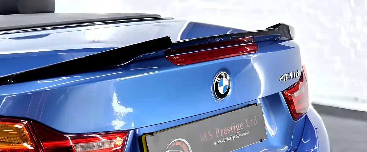 Used 2015 BMW 4 Series M Sport Estoril Blue - Interior and Exterior details 17