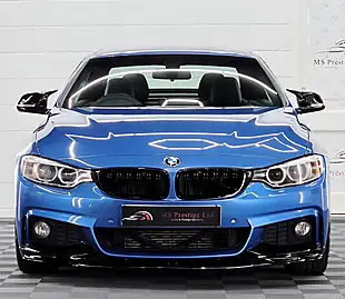 Used 2015 BMW 4 Series M Sport Estoril Blue - Interior and Exterior details 3
