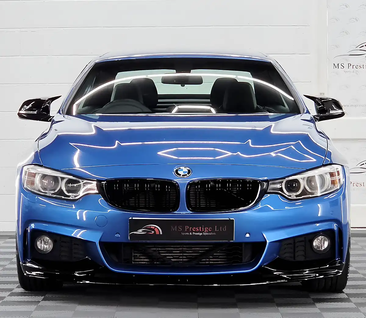 Used 2015 BMW 4 Series M Sport Estoril Blue - Interior and Exterior details 3