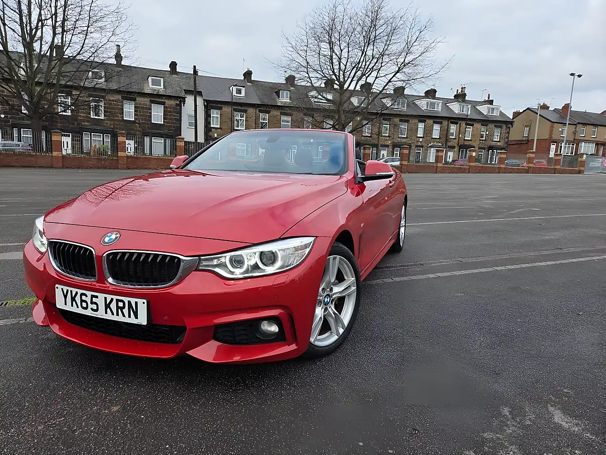 Used 2015 BMW 4 Series M Sport Red - Interior and Exterior details 2