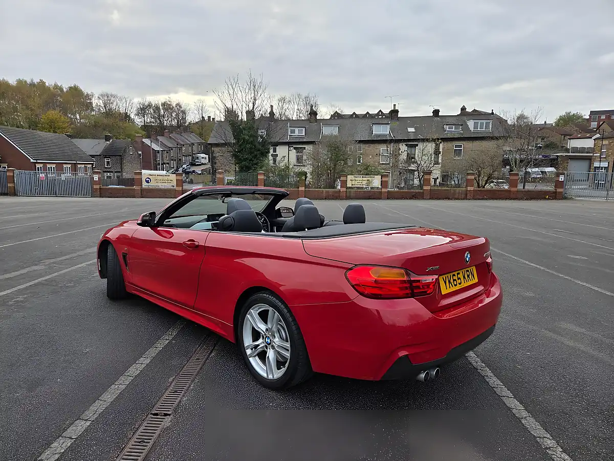 Used 2015 BMW 4 Series M Sport Red - Interior and Exterior details 3
