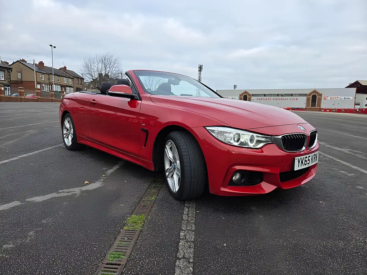 Used 2015 BMW 4 Series M Sport Red - Interior and Exterior details 4