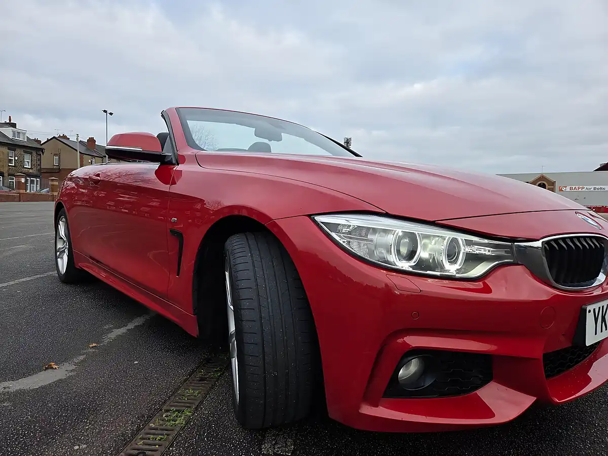 Used 2015 BMW 4 Series M Sport Red - Interior and Exterior details 5