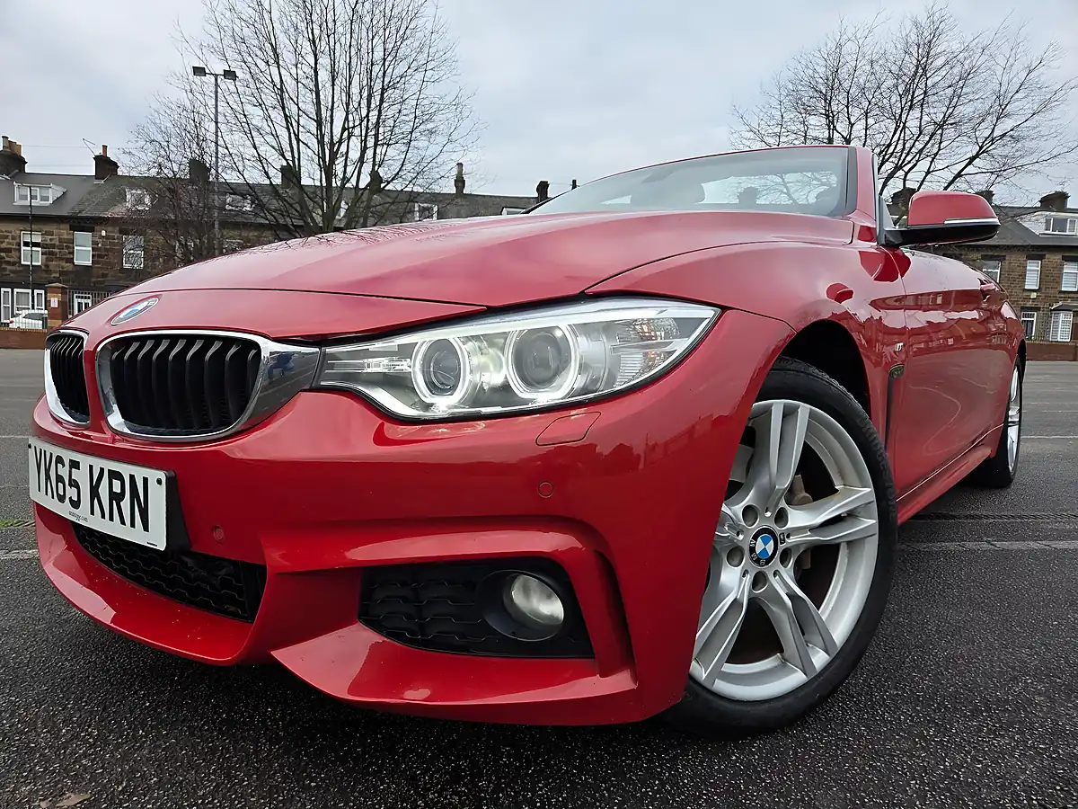 Used 2015 BMW 4 Series M Sport Red - Interior and Exterior details 9