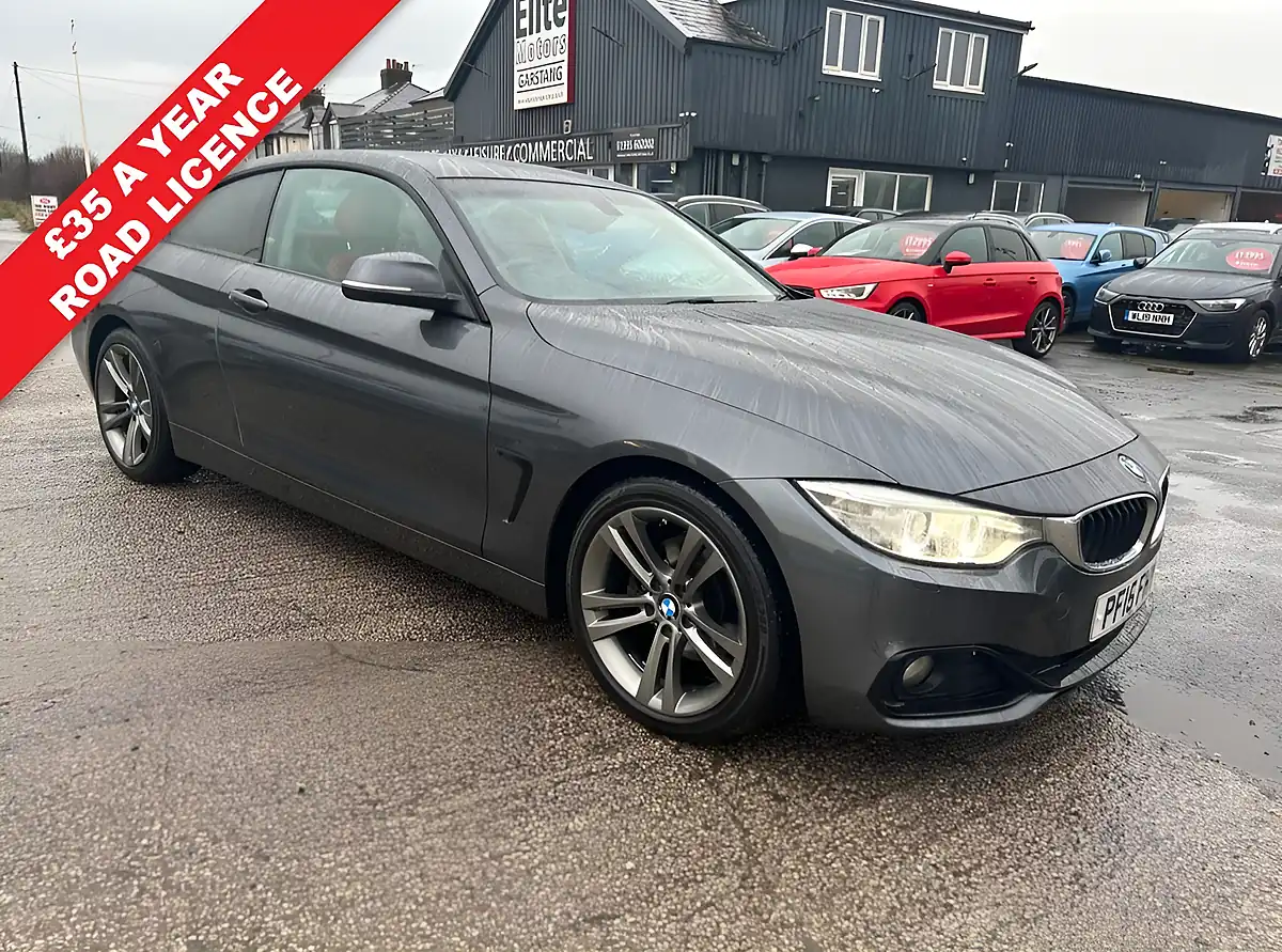 Used 2015 BMW 4 Series Sport Grey - Front View