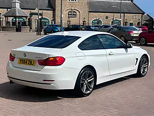 Used 2015 BMW 4 Series Sport White - Interior and Exterior details 5