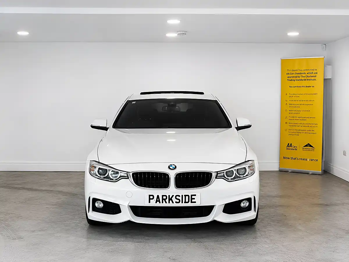 Used 2015 BMW 420i M Sport Alpine White - Interior and Exterior details 5