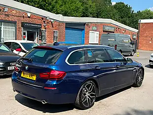 Used 2015 BMW 5 Series Luxury Blue - Interior and Exterior details 3
