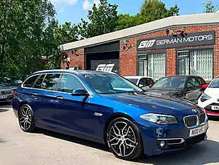 Used 2015 BMW 5 Series Luxury Blue - Interior and Exterior details 4