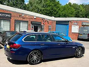 Used 2015 BMW 5 Series Luxury Blue - Interior and Exterior details 5