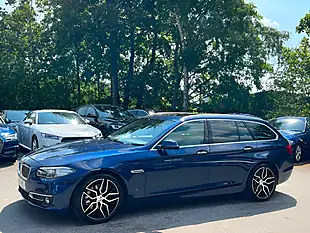 Used 2015 BMW 5 Series Luxury Blue - Interior and Exterior details 6