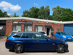 Used 2015 BMW 5 Series Luxury Blue - Interior and Exterior details 8