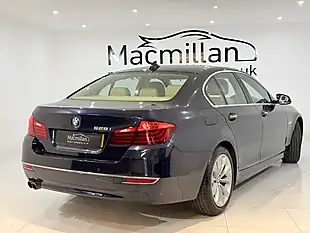Used 2015 BMW 5 Series Luxury Blue - Interior and Exterior details 10