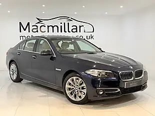 Used 2015 BMW 5 Series Luxury Blue - Interior and Exterior details 2