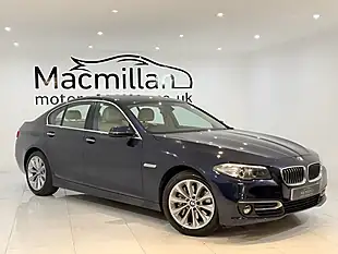 Used 2015 BMW 5 Series Luxury Blue - Interior and Exterior details 3