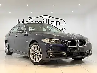 Used 2015 BMW 5 Series Luxury Blue - Interior and Exterior details 4