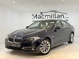Used 2015 BMW 5 Series Luxury Blue - Interior and Exterior details 7