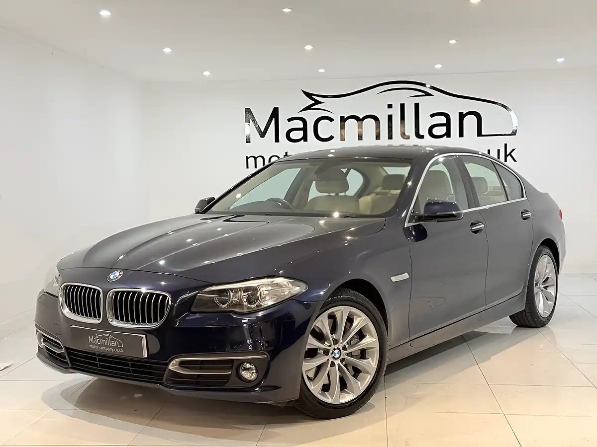 Used 2015 BMW 5 Series Luxury Blue - Interior and Exterior details 7
