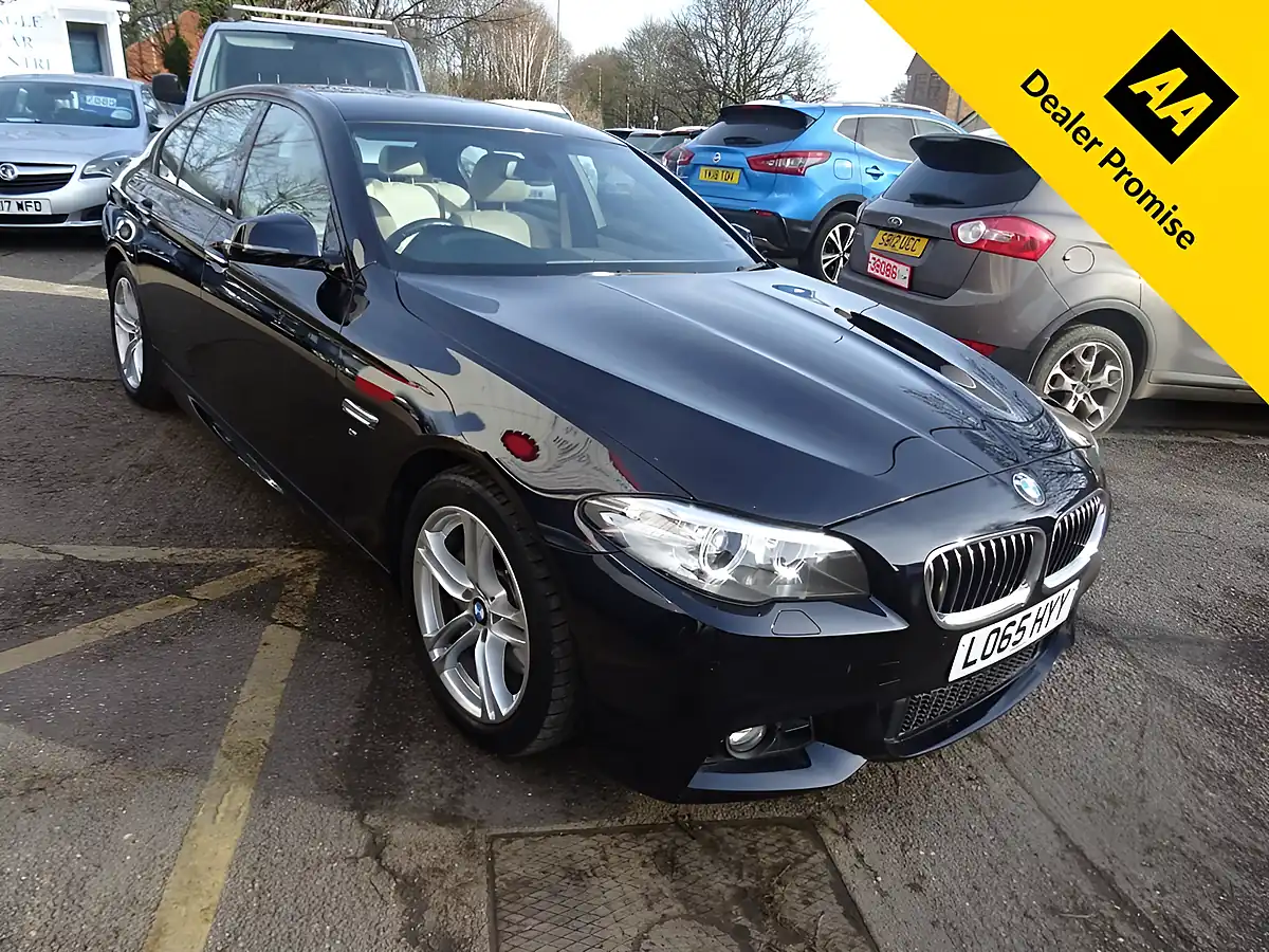 Used 2015 BMW 5 Series M Sport Black - Interior and Exterior details 7