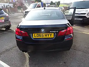 Used 2015 BMW 5 Series M Sport Black - Interior and Exterior details 8
