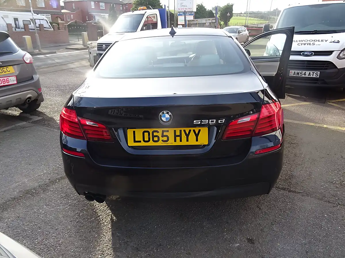 Used 2015 BMW 5 Series M Sport Black - Interior and Exterior details 8