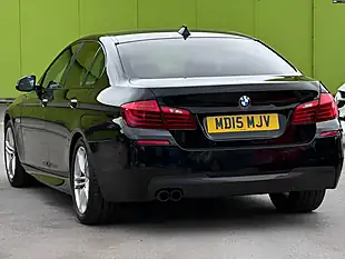 Used 2015 BMW 5 Series M Sport Black - Interior and Exterior details 7