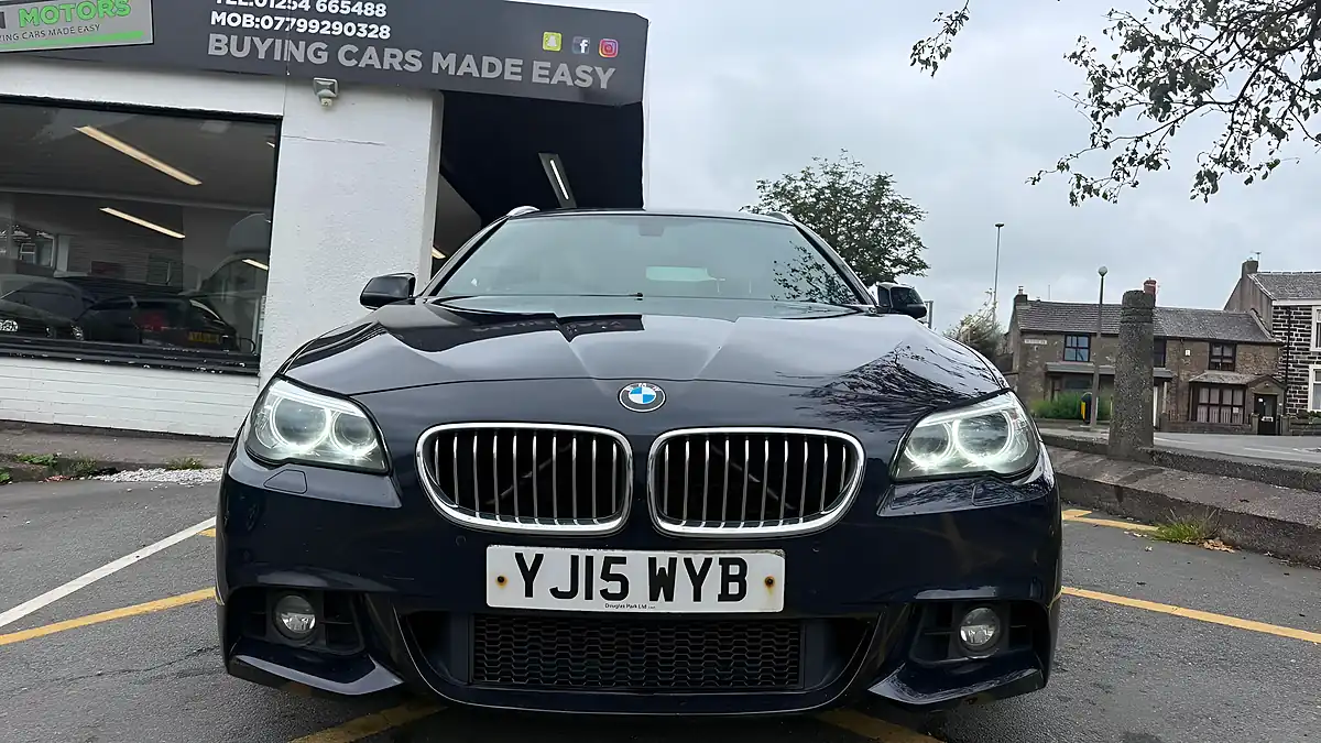 Used 2015 BMW 5 Series M Sport Black - Interior and Exterior details 6