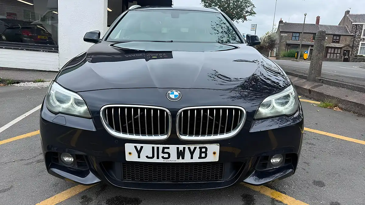 Used 2015 BMW 5 Series M Sport Black - Interior and Exterior details 9