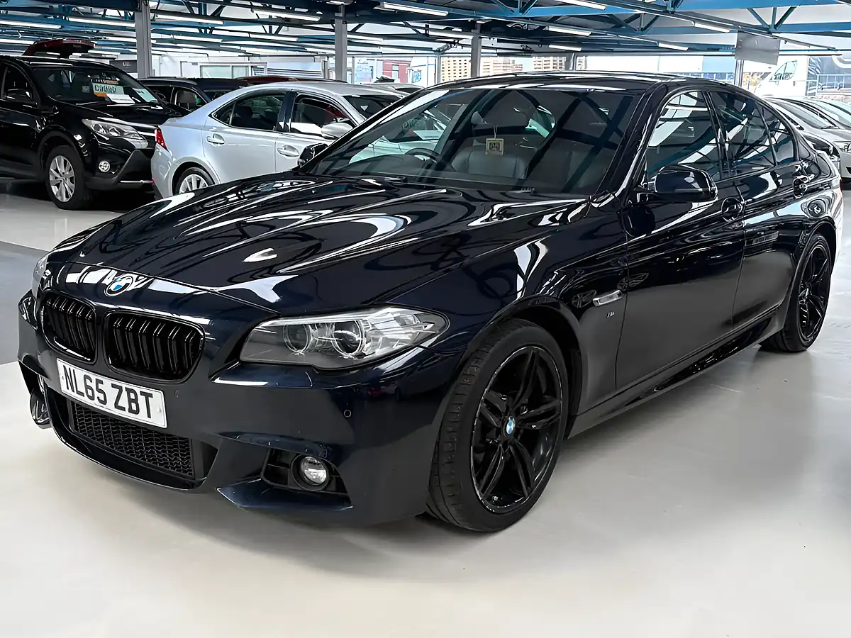 Used 2015 BMW 5 Series M Sport Black - Interior and Exterior details 11
