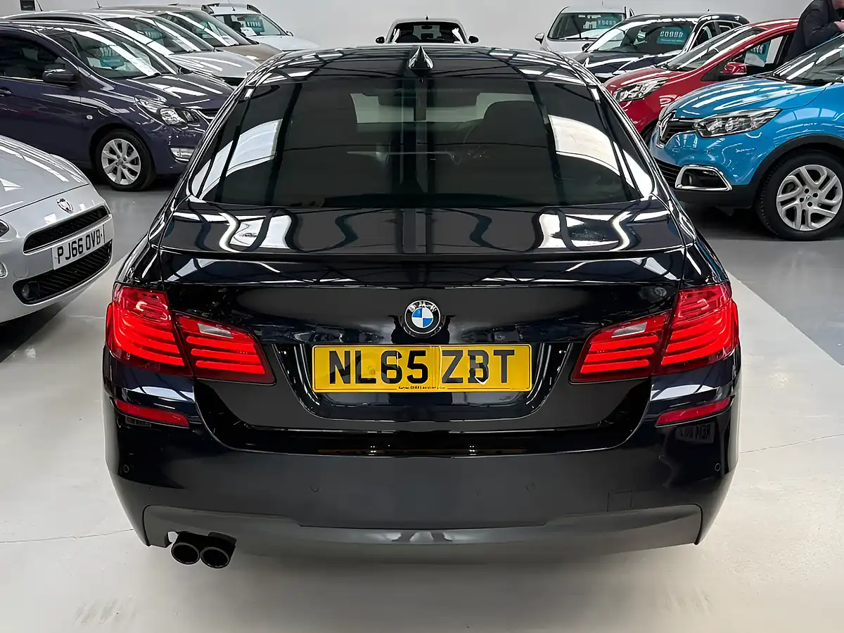 Used 2015 BMW 5 Series M Sport Black - Interior and Exterior details 13