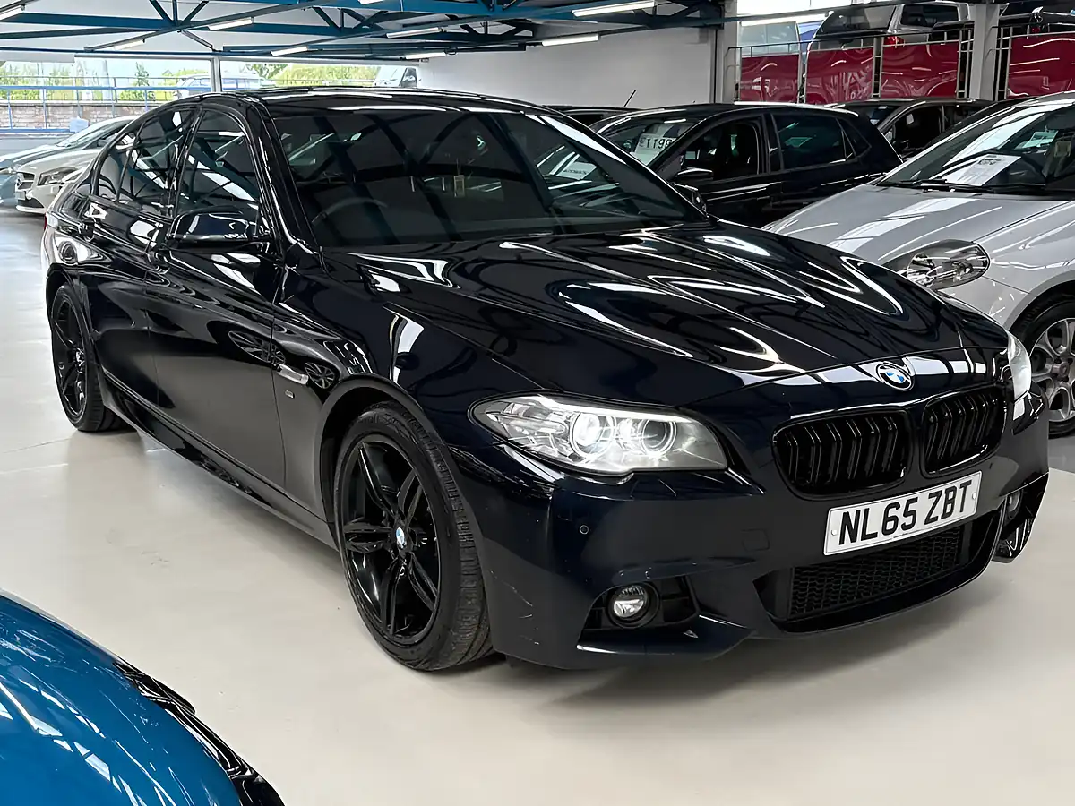 Used 2015 BMW 5 Series M Sport Black - Interior and Exterior details 5