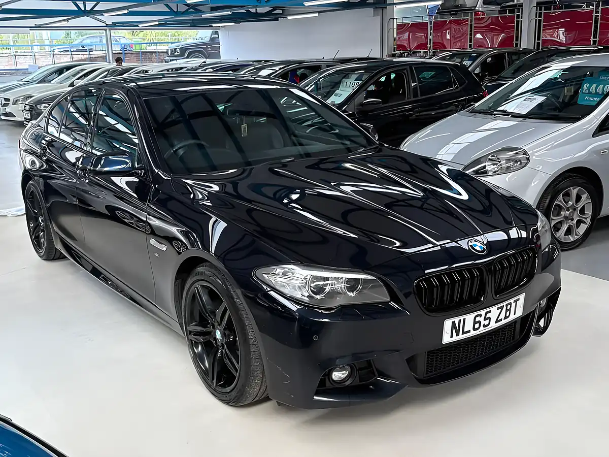 Used 2015 BMW 5 Series M Sport Black - Interior and Exterior details 7