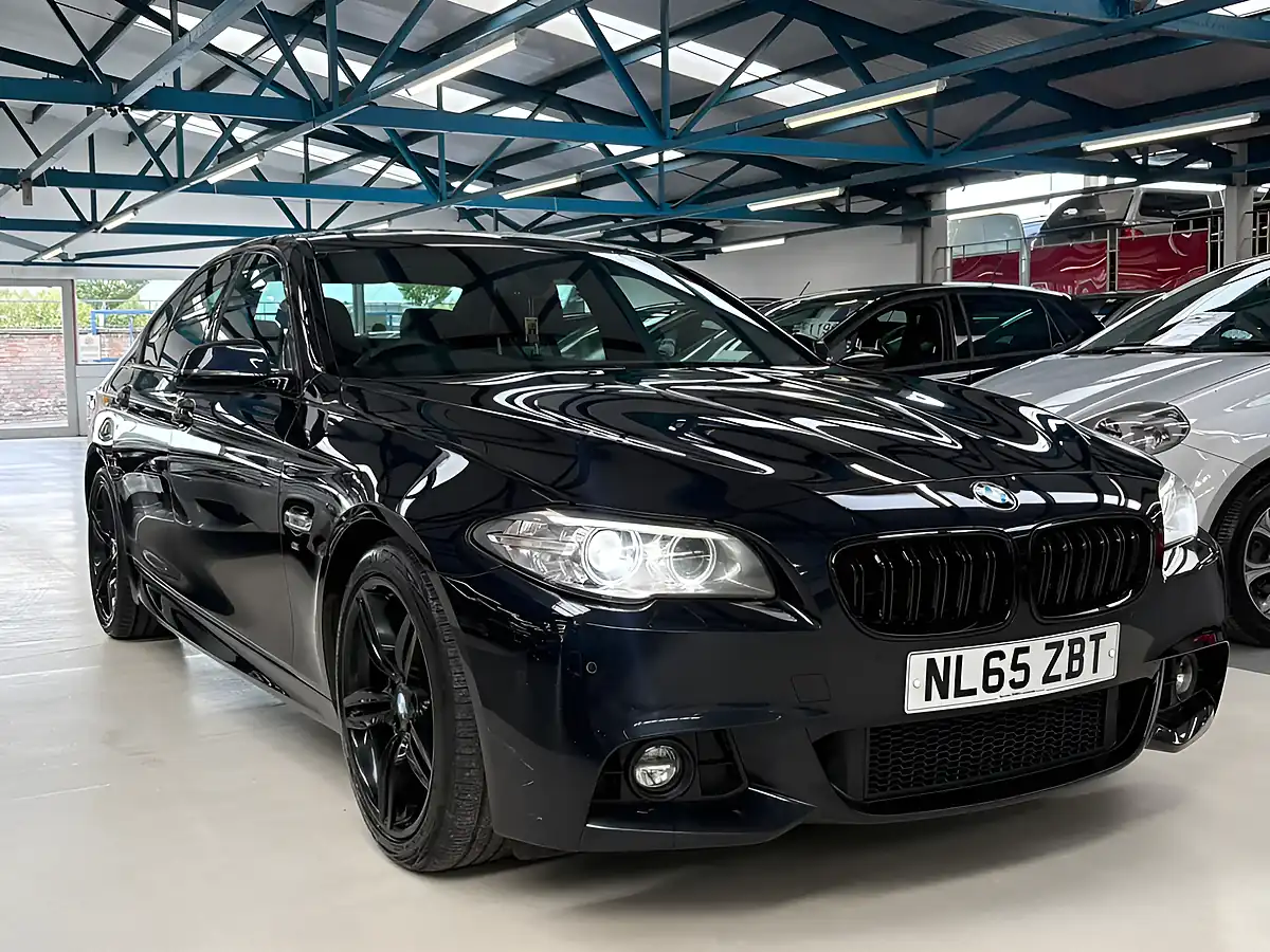 Used 2015 BMW 5 Series M Sport Black - Interior and Exterior details 9