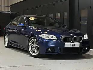 Used 2015 BMW 5 Series M Sport Blue - Interior and Exterior details 3