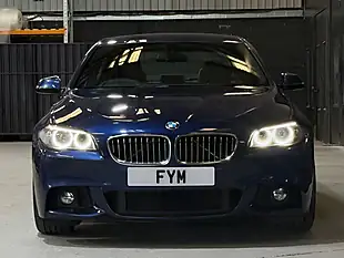 Used 2015 BMW 5 Series M Sport Blue - Interior and Exterior details 7