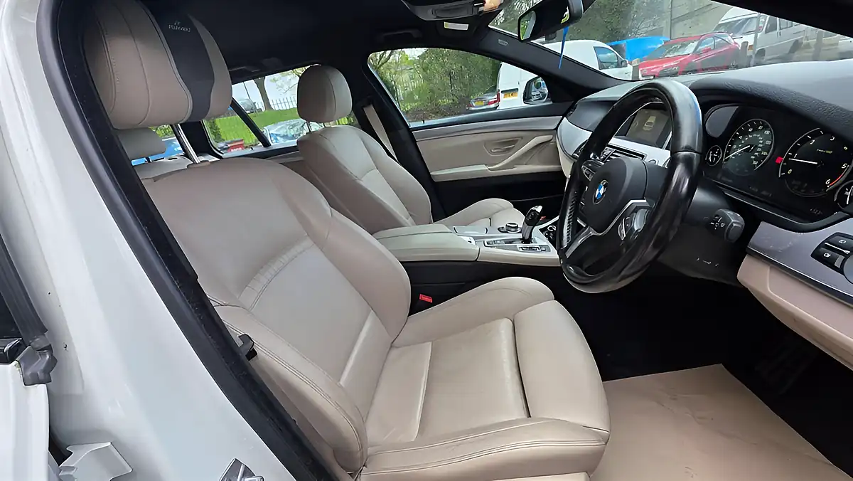 Used 2015 BMW 5 Series M Sport Touring White - Interior and Exterior details 11