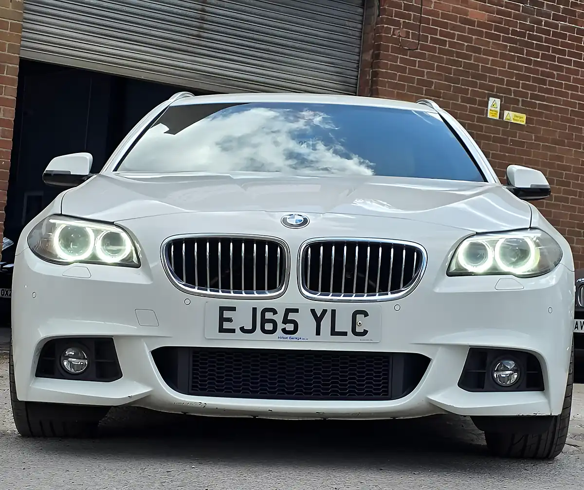 Used 2015 BMW 5 Series M Sport Touring White - Interior and Exterior details 2