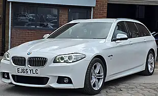Used 2015 BMW 5 Series M Sport Touring White - Interior and Exterior details 3