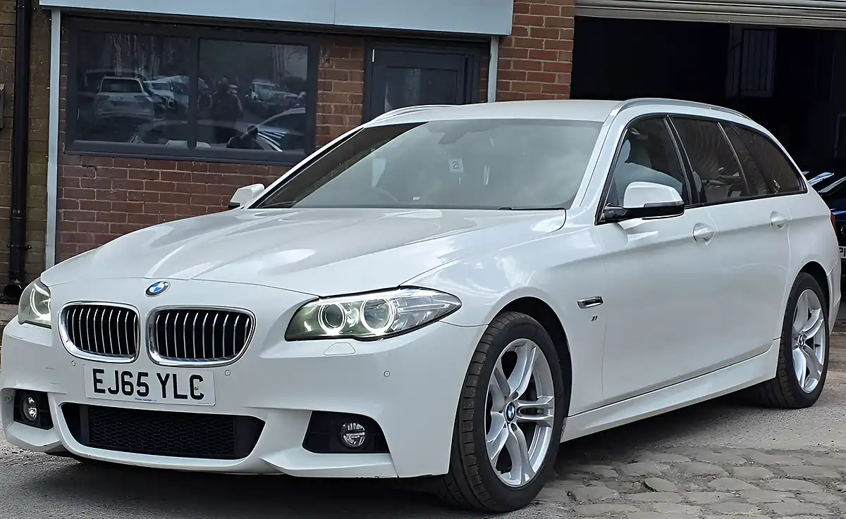 Used 2015 BMW 5 Series M Sport Touring White - Interior and Exterior details 3