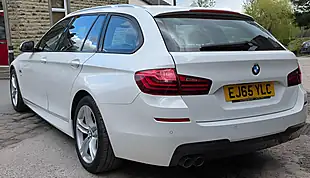 Used 2015 BMW 5 Series M Sport Touring White - Interior and Exterior details 4