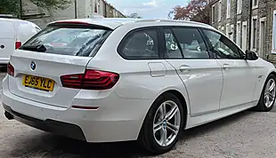 Used 2015 BMW 5 Series M Sport Touring White - Interior and Exterior details 8