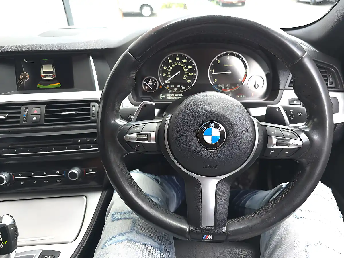 Used 2015 BMW 5 Series M Sport White - Interior and Exterior details 13