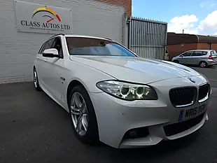 Used 2015 BMW 5 Series M Sport White - Interior and Exterior details 6